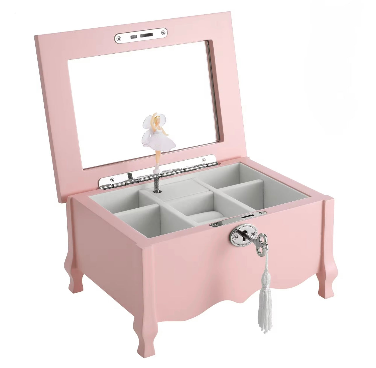 Personalised Girls Pink Jewellery Box – Bespoke Baby Co