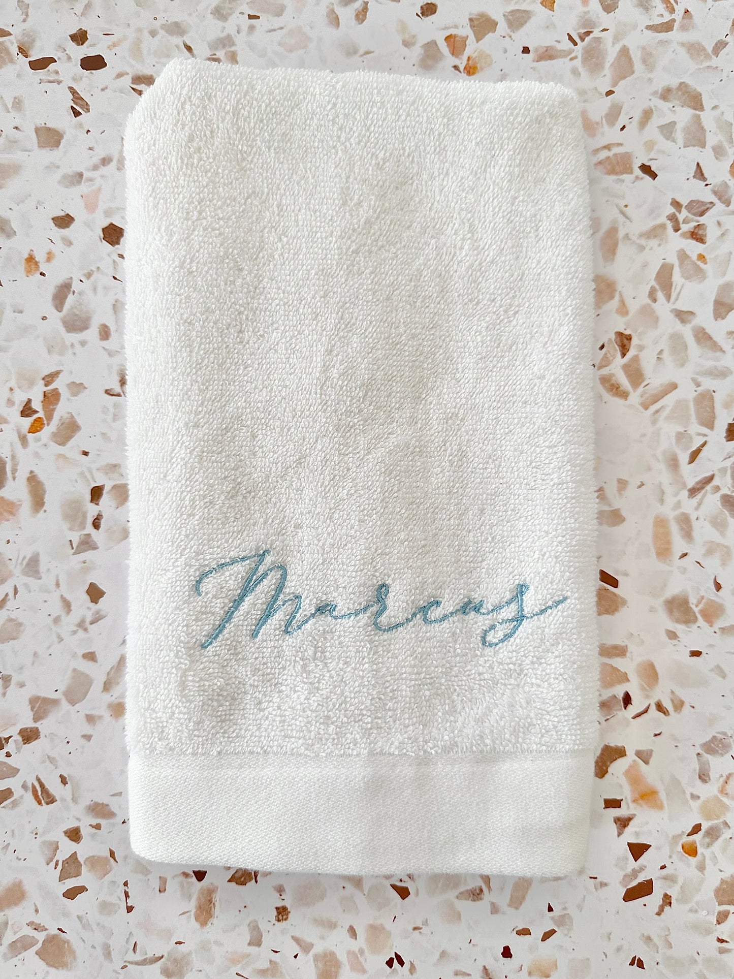 Hand Towel ONLY - Marcus (Baby Blue)