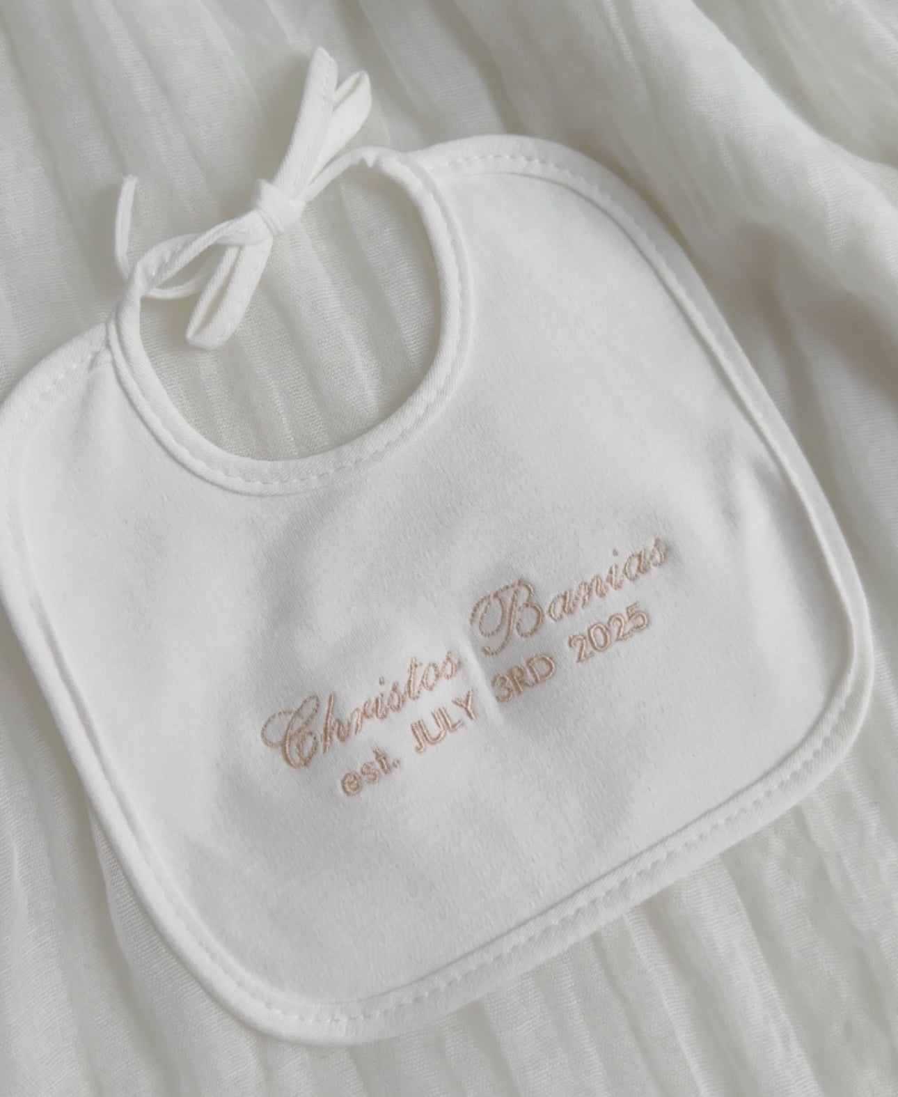 Personalised Baby Bib