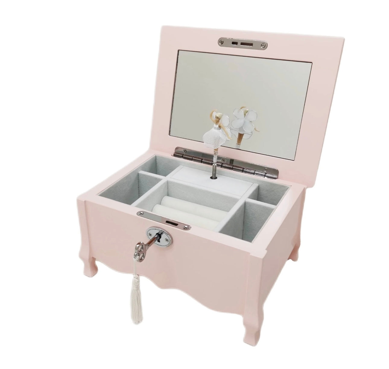 Personalised Girls Pink Jewellery Box