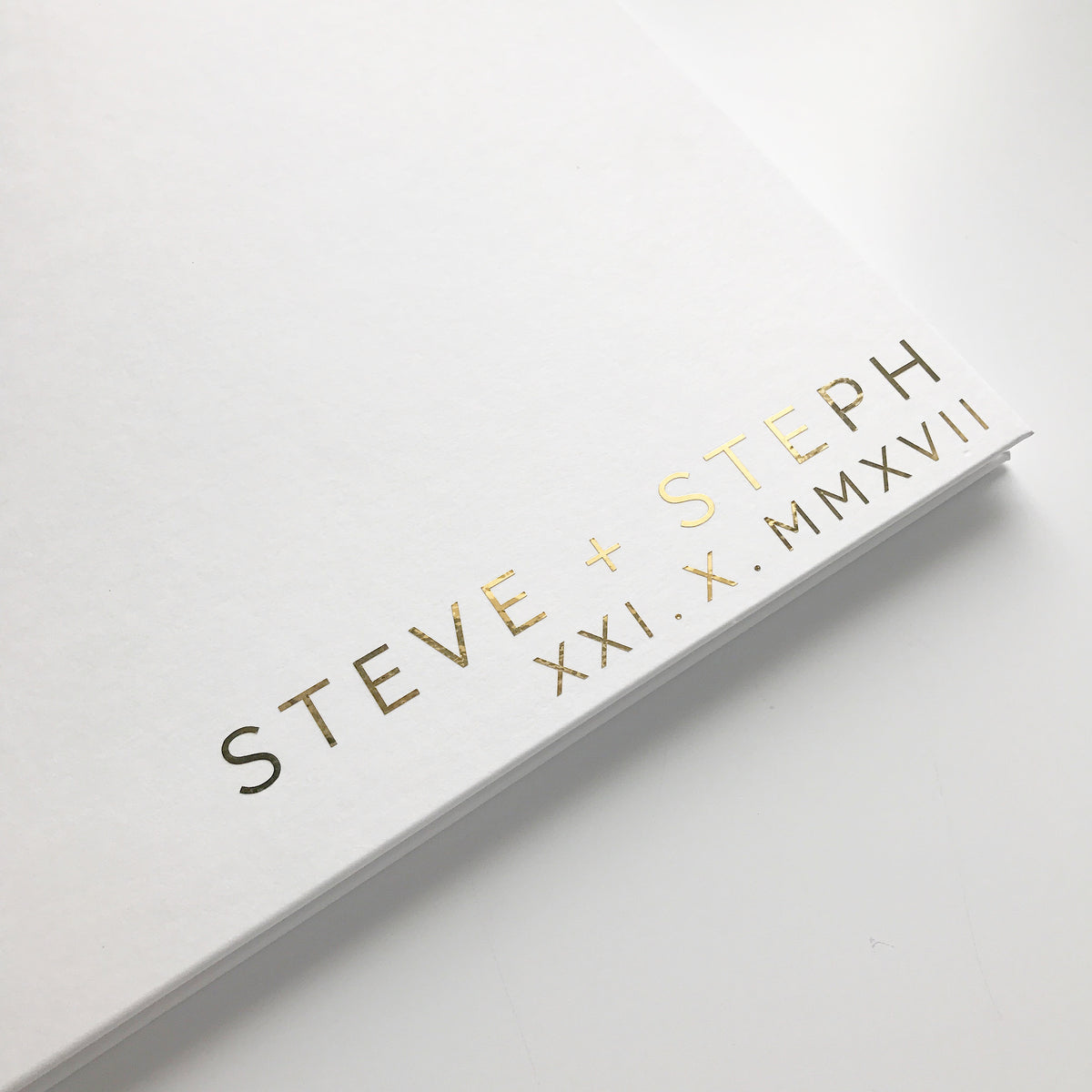Hardcover A4 Landscape Personalised guest book