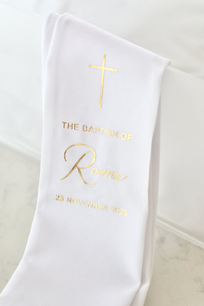 Printed Baptism Stole