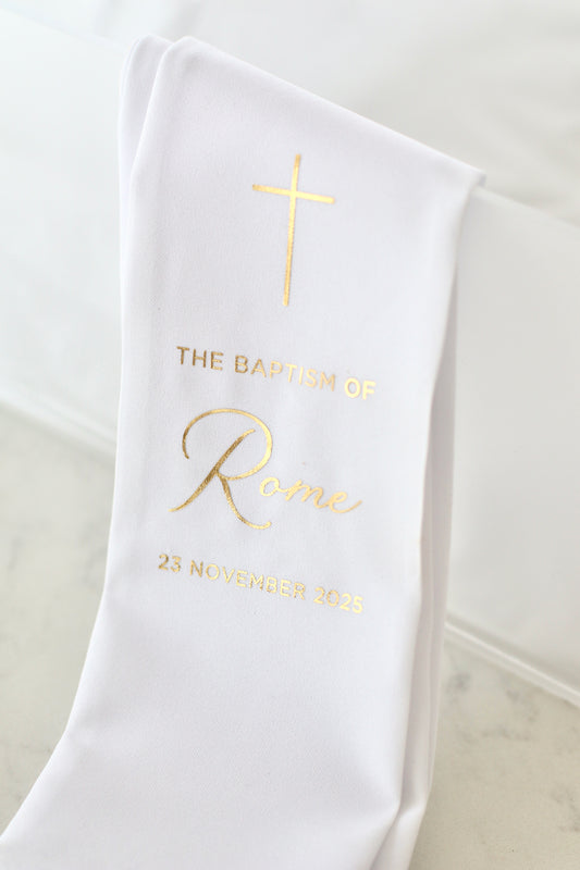 Printed Baptism Stole