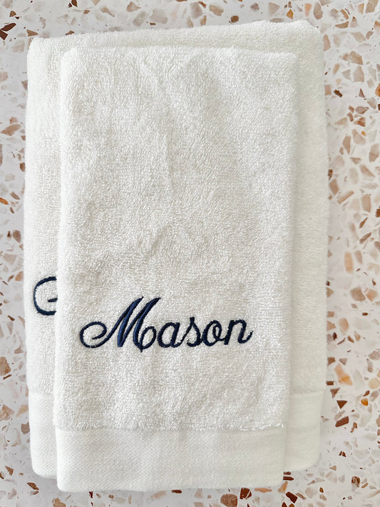 Towel Set - Mason (Navy)