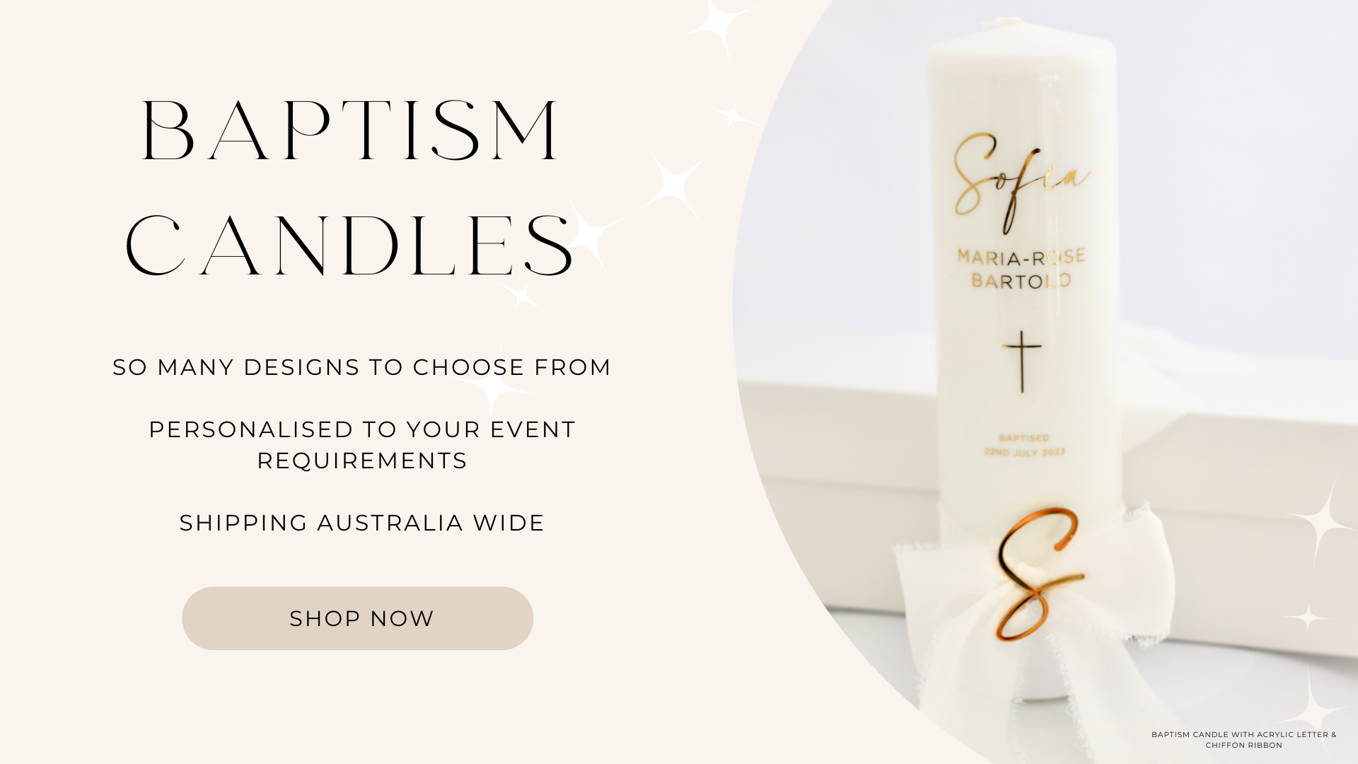 Bespoke Baby Co Baptism Candles & Keepsakes Australia — free download