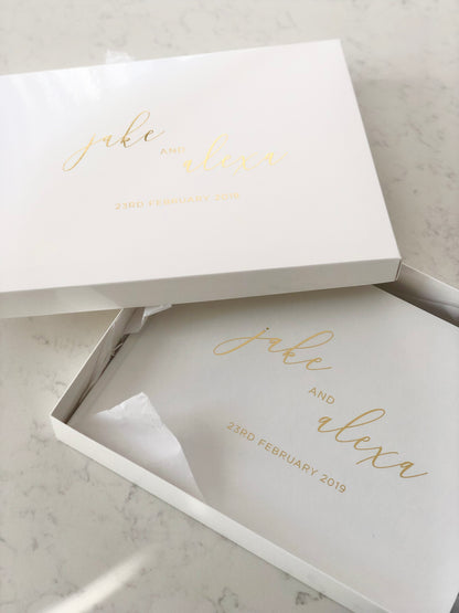 **PRE ORDER**Personalised Guest Book