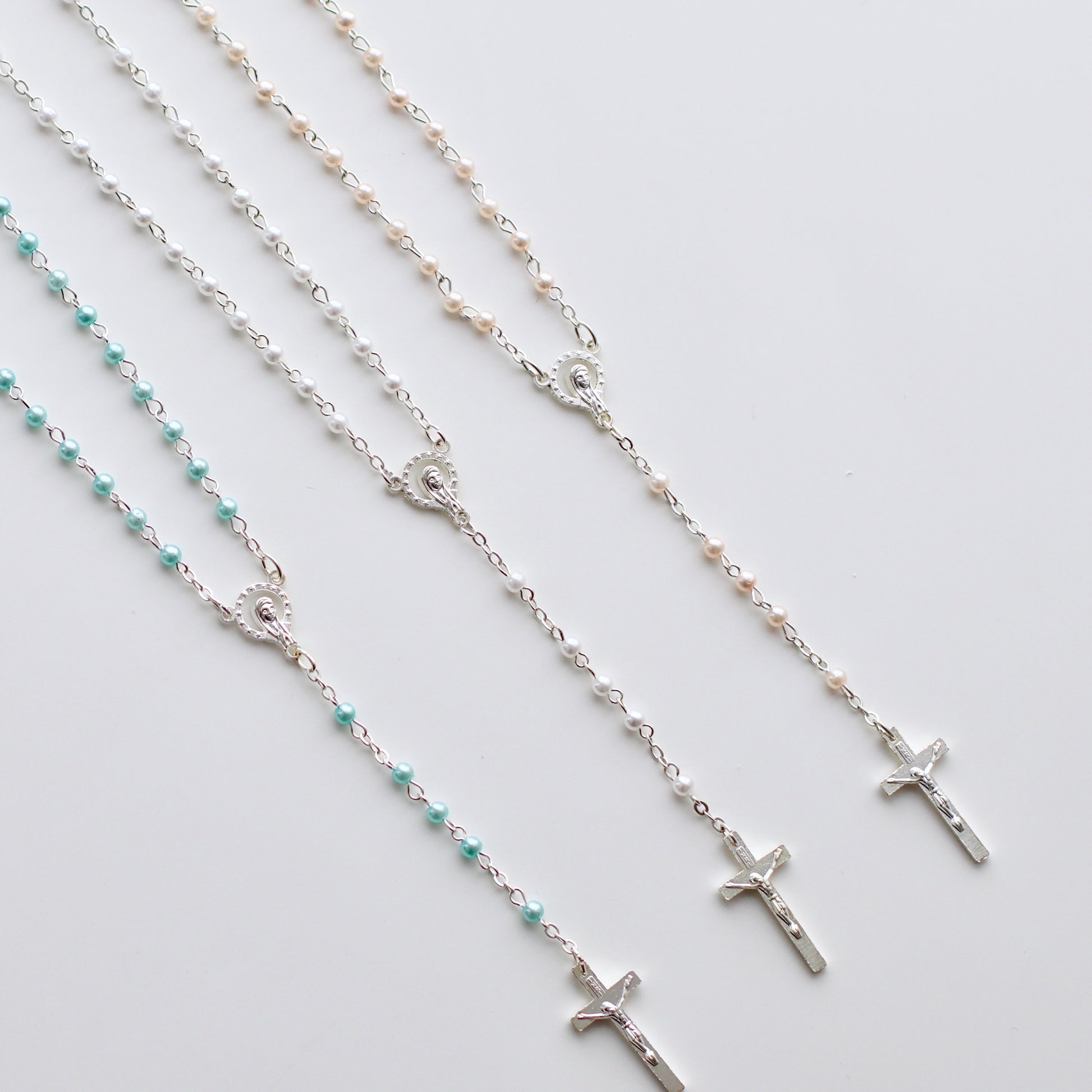Babies First Rosary, perfect as a gift for a baptism or christening, or a communion gift
