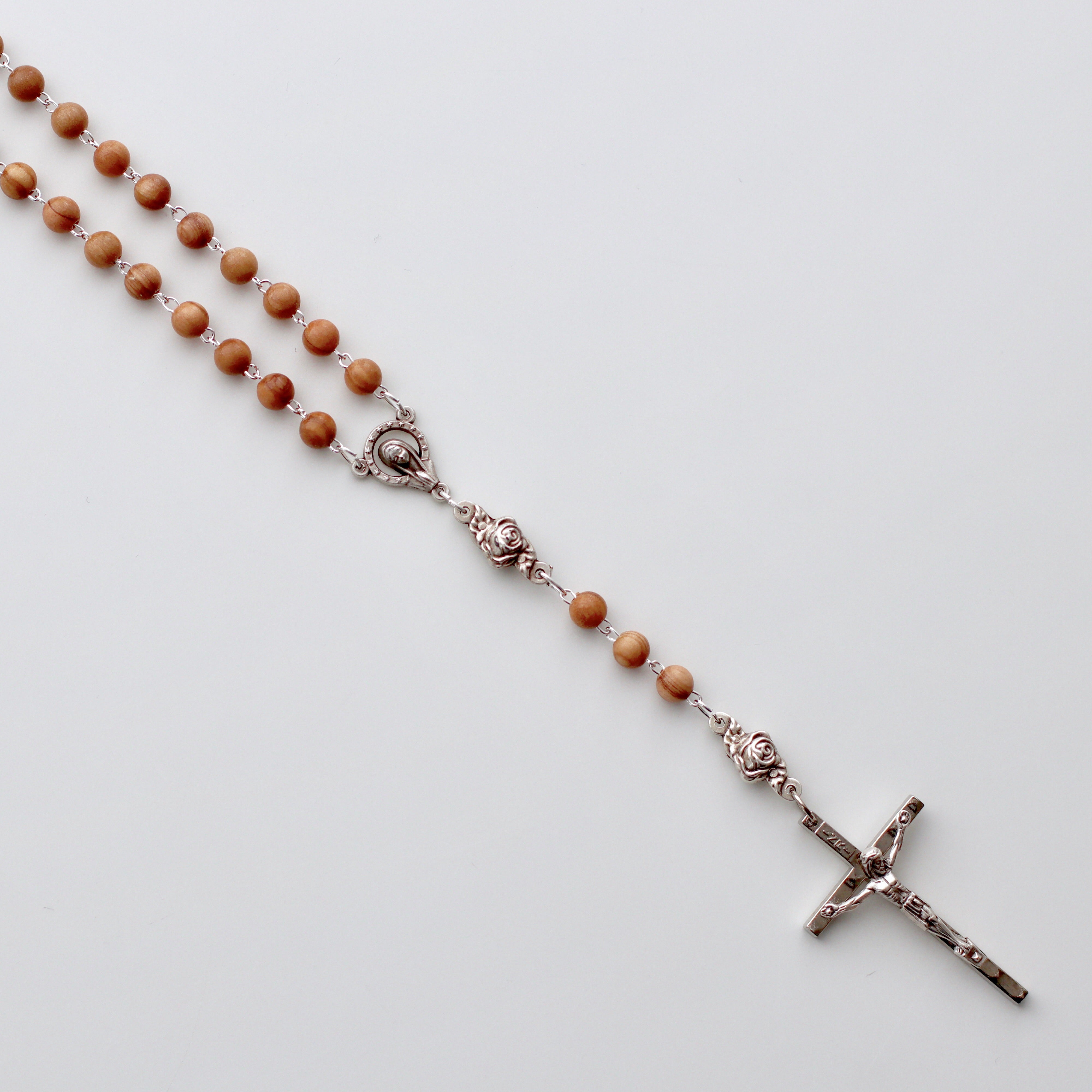 Wooden St Benedict Rosary Beads - Handmade Wooden and Metal Rosaries with  Crucifix Come in a Rosary Pouch to Make a Great Catholic or Christian Gift  : Amazon.in: Home & Kitchen